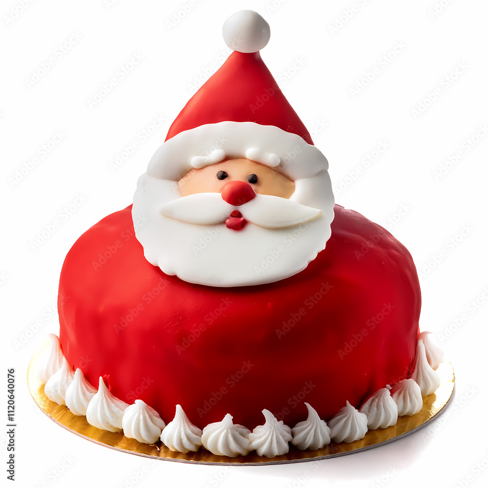 Festive Santa Claus Christmas Cake Red Velvet Holiday Dessert Sweet Treat Winter Wonder Festive Santa Claus Christmas Cake Red Velvet Holiday Dessert Sweet Treat Winter Wonder