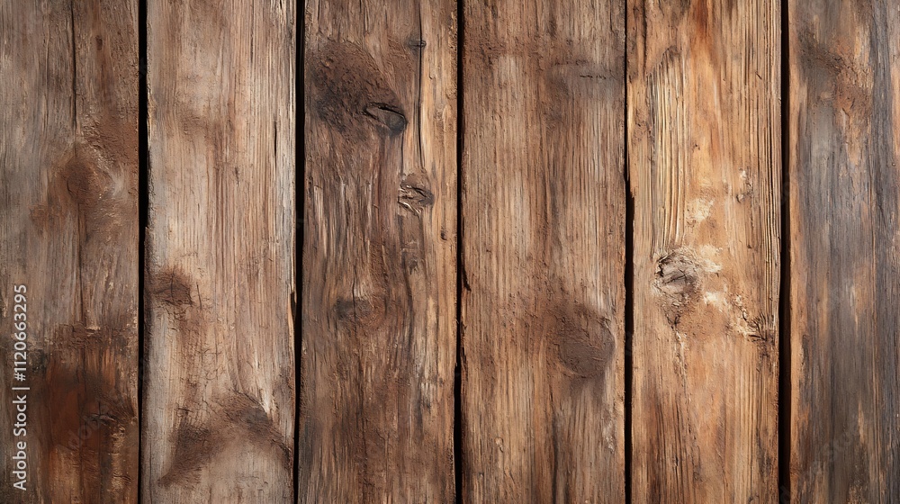 Fototapeta premium Rustic Wooden Texture with Natural Brown Tones for Background and Design Elements : Generative AI