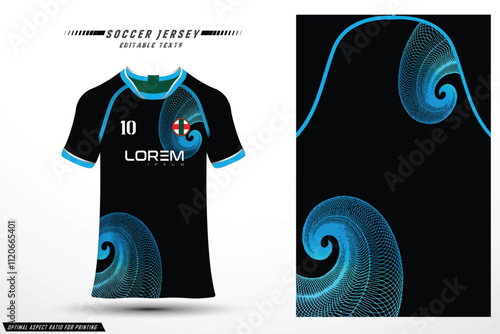 Customizable Football Jersey Designs Professional Soccer Uniform Templates