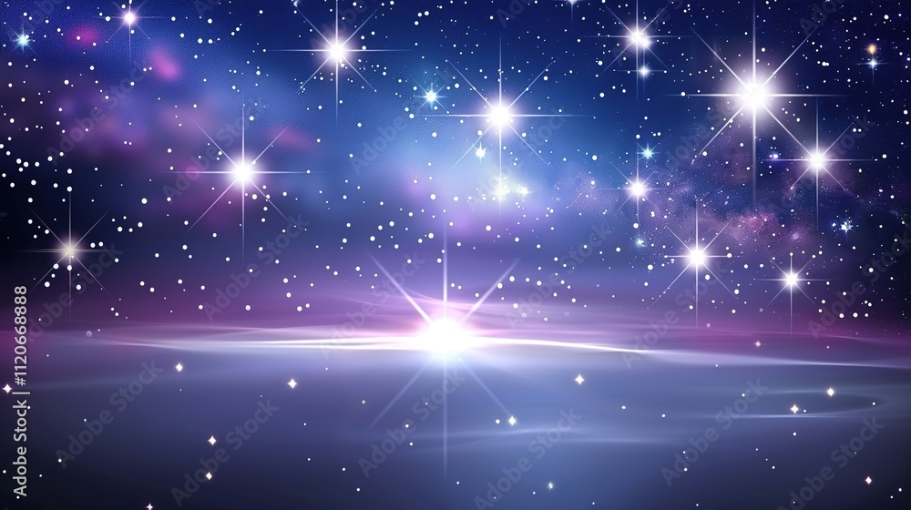 Obraz premium Colorful Universe Beautiful Space Starry