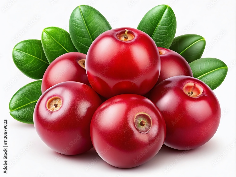 Bright red cranberries on a white backdrop create a striking fashion photography clipart. Perfect for seasonal décor, healthy eating, and culinary inspiration with autumn textures. Bright red cranberries on a white backdrop create a striking fashion photography clipart. Perfect for seasonal décor, healthy eating, and culinary inspiration with autumn textures.