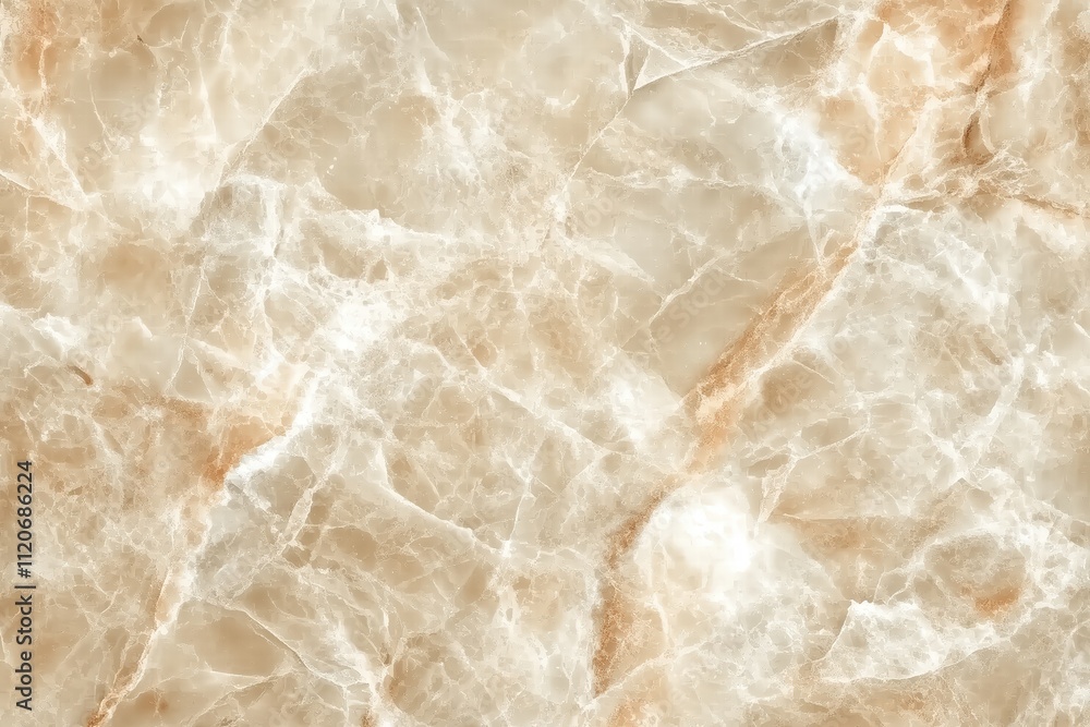 Fototapeta premium Beige Marble Stone Texture Pattern by Generative Ai