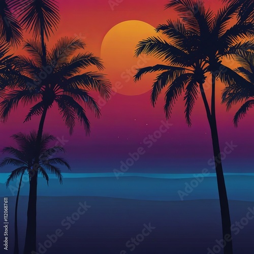 Lightning Highlights a Tropical Wonderland
