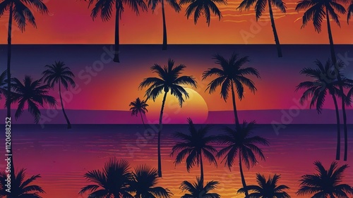 Lightning Highlights a Tropical Wonderland
