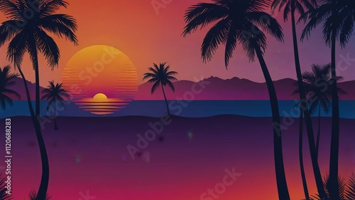 Lightning Highlights a Tropical Wonderland
