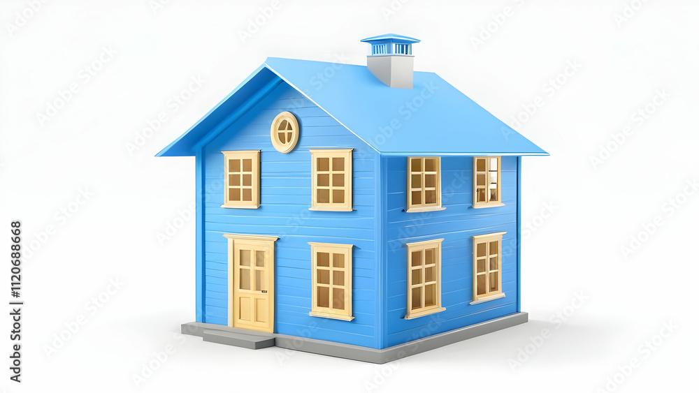 blue house 3d render icon isolated on transparent background cutout estate, property, real, sale, signs, three-dimensional, business, home, isolated, concept, construction blue house 3d render icon isolated on transparent background cutout estate, property, real, sale, signs, three-dimensional, business, home, isolated, concept, construction