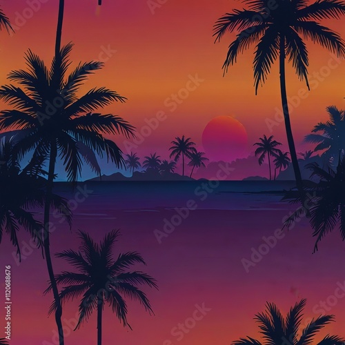 Lightning Highlights a Tropical Wonderland
