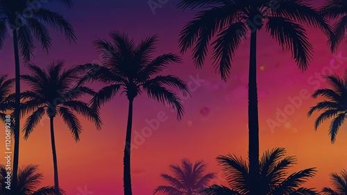 Lightning Highlights a Tropical Wonderland
