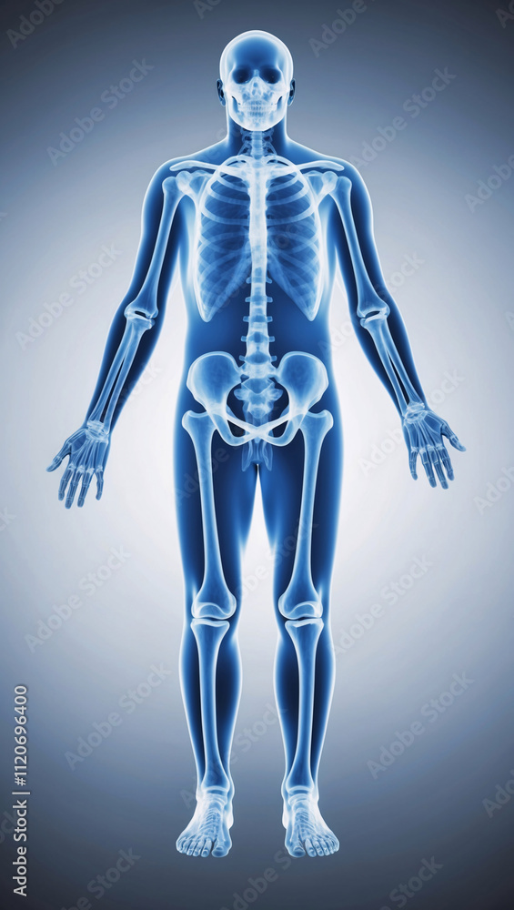 Stunning X Ray of Human Body Skeleton High Quality Image Capturing the Bone Structure with Precise and Detailed Visualization for Medical Studies and Education Stunning X Ray of Human Body Skeleton High Quality Image Capturing the Bone Structure with Precise and Detailed Visualization for Medical Studies and Education