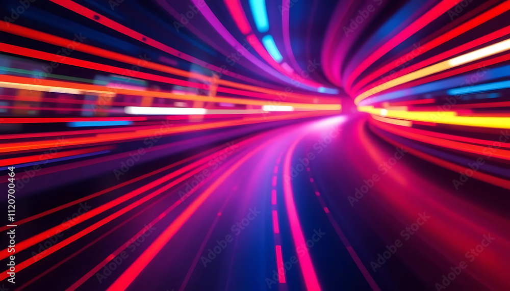 Dynamic Abstract Background: Vibrant Light Lines, Speed Effect, and Futuristic Gradient in Dark Blue and Red Tones. Dynamic Abstract Background: Vibrant Light Lines, Speed Effect, and Futuristic Gradient in Dark Blue and Red Tones.