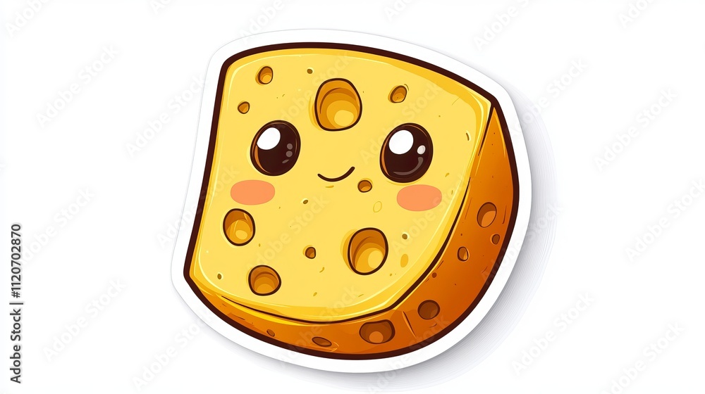 Gourmet Cheese Dices on Rustic Board