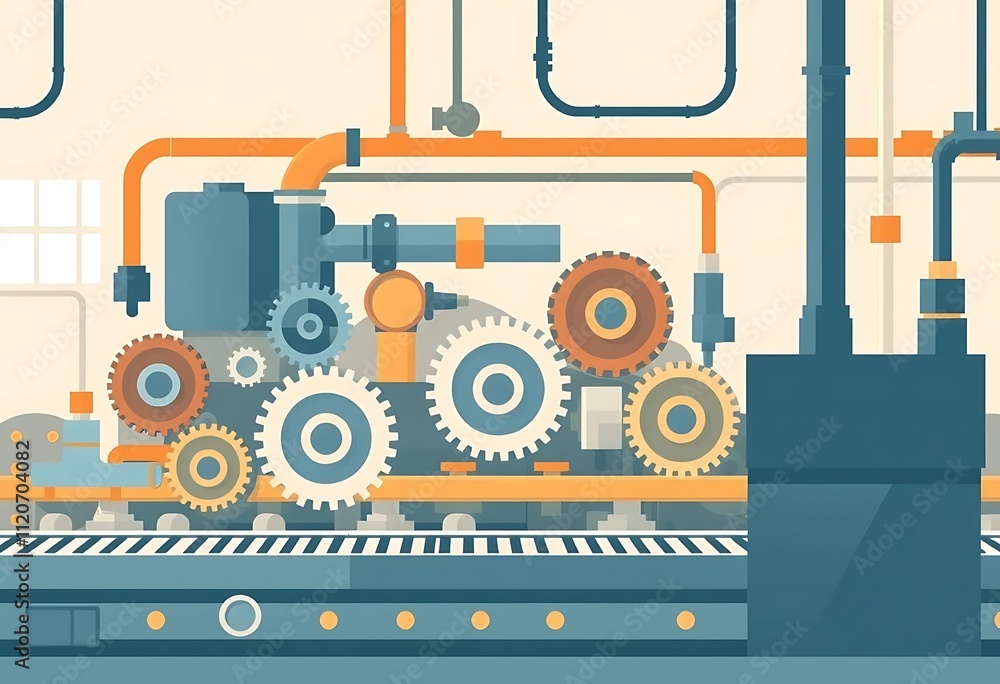 Obraz premium illustration of an machine