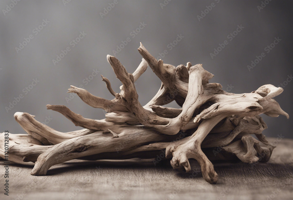 Twisted driftwood isolated on transparent background Twisted driftwood isolated on transparent background