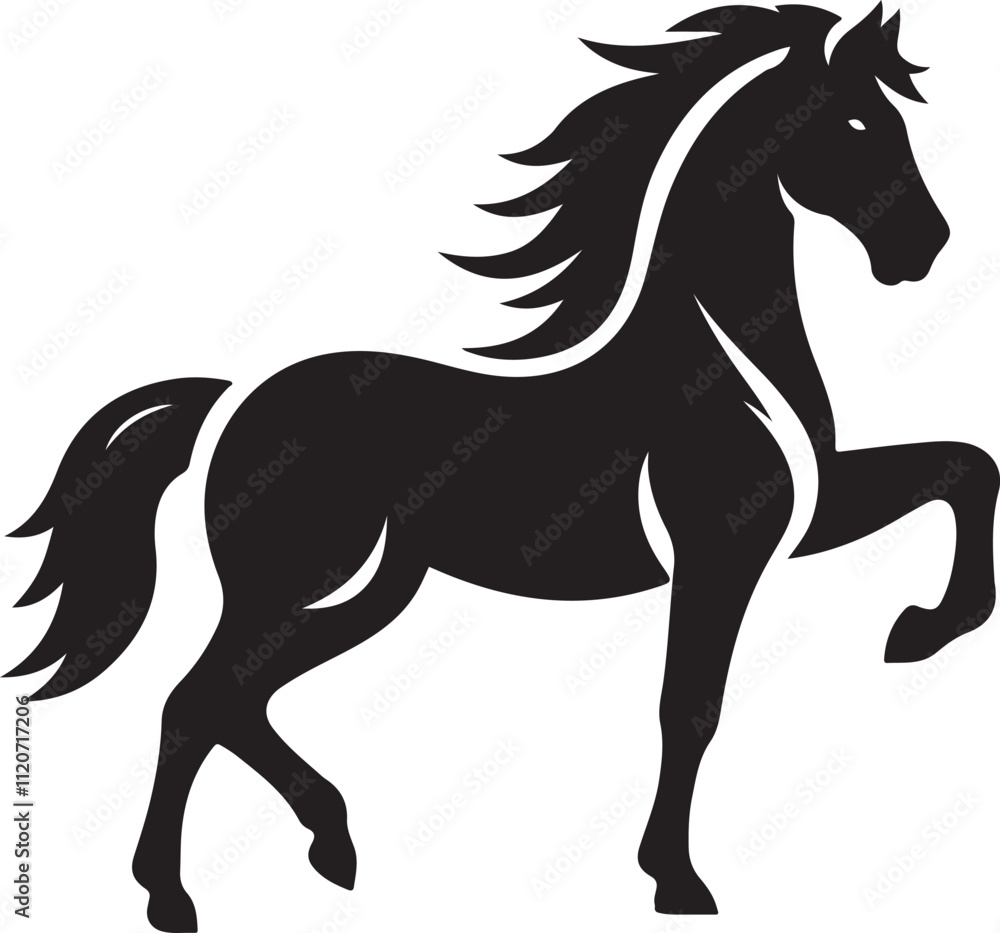 Mare Art & Illustration silhouette vector Mare Art & Illustration silhouette vector