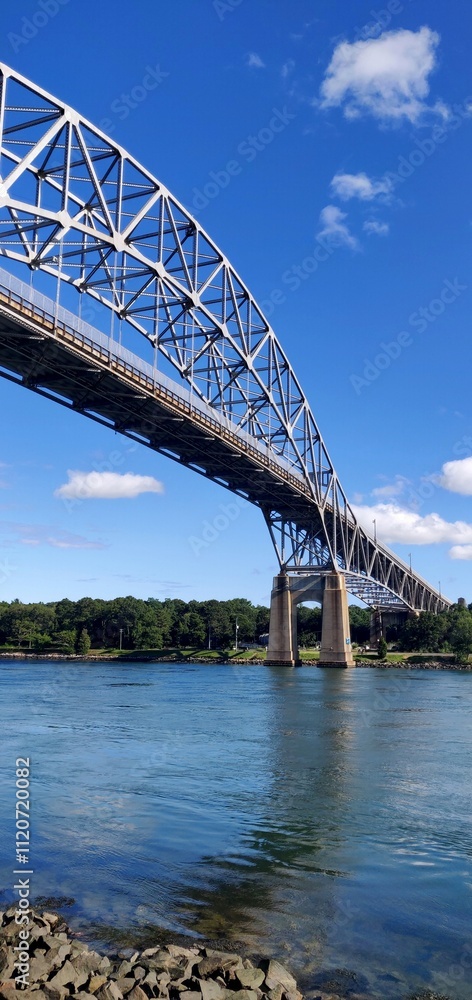 Obraz premium Sagamore, Bourne bridge