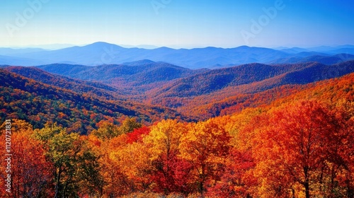 Autumn Mountain Landscape