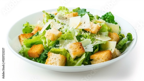 Wallpaper Mural Realistic and highly detailed picture of a Caesar salad with crispy croutons
 Torontodigital.ca