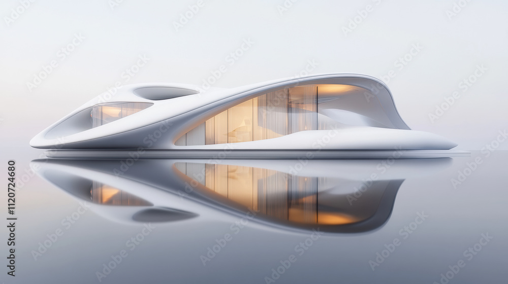 Futuristic Floating Pavilion Futuristic Floating Pavilion
