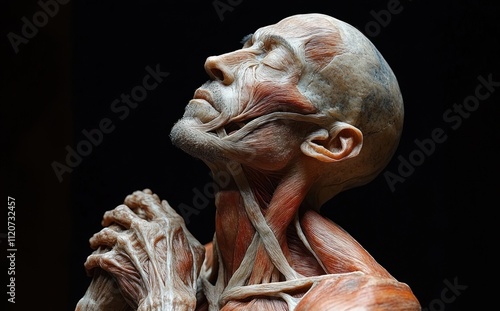 Hyper-Realistic Human Anatomy Model for Muscle Study and Physical Therapy