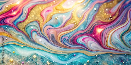 Colorful marble pattern on glitter pop background, glitter, pop, colorful, marble, pattern, texture, vibrant, bright