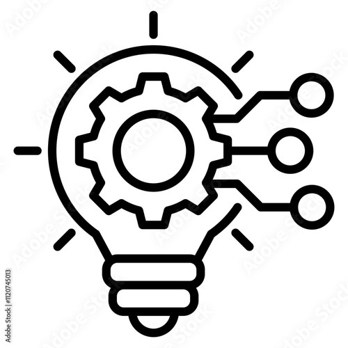 Innovation single icon