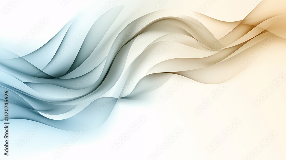 Abstract Interpretation of Clouds with Soft Waves in Blue, White and Orange Tones for Artistic and Creative Backgrounds Abstract Interpretation of Clouds with Soft Waves in Blue, White and Orange Tones for Artistic and Creative Backgrounds