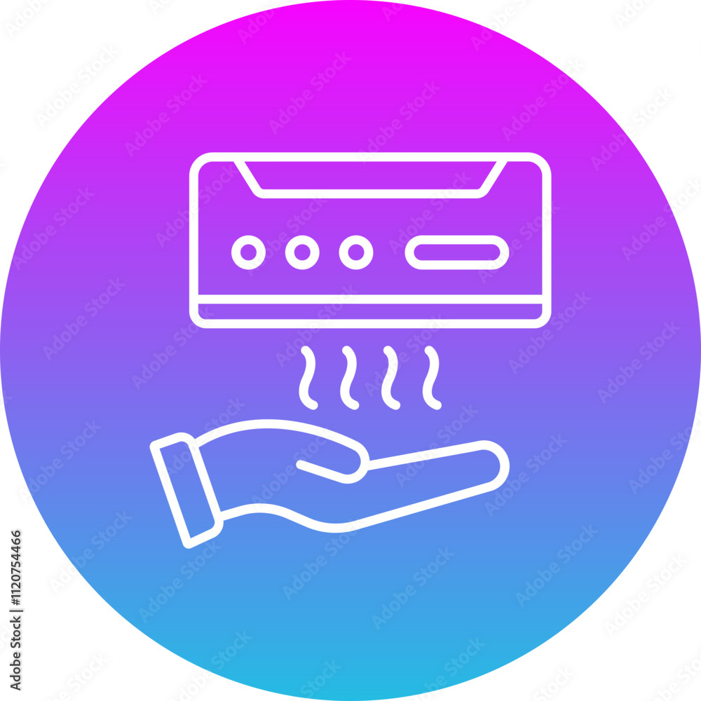 Hand Dryer Icon Hand Dryer Icon