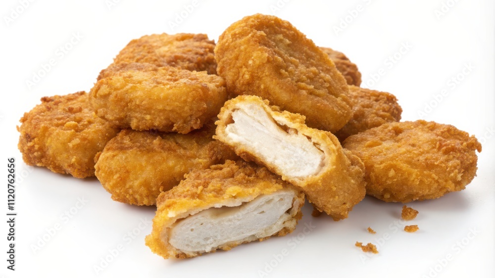 Crispy Gluten Free Cornflake Crumb Chicken Pile for a Delicious Meal or Snack. Generative AI Crispy Gluten Free Cornflake Crumb Chicken Pile for a Delicious Meal or Snack. Generative AI