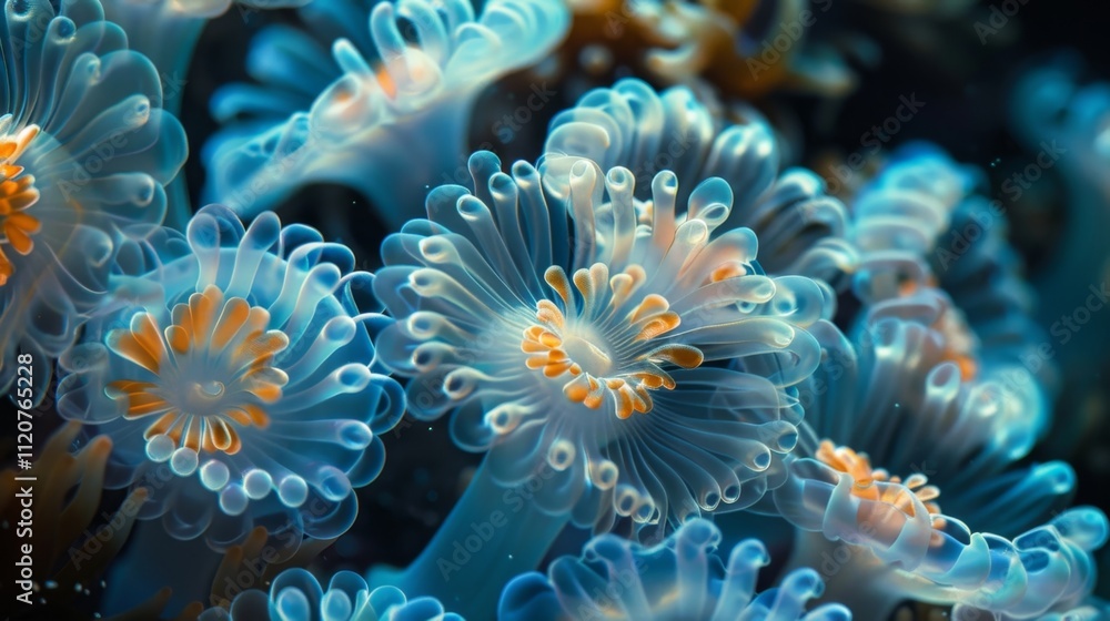 Anemones sway gently with the movement of the surrounding currents their tentacles often adorned with digital currency symbols. Anemones sway gently with the movement of the surrounding currents their tentacles often adorned with digital currency symbols.