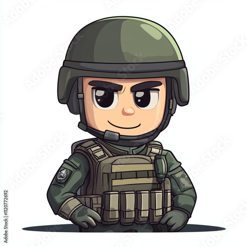  Icon soldier cartoon 2d png2