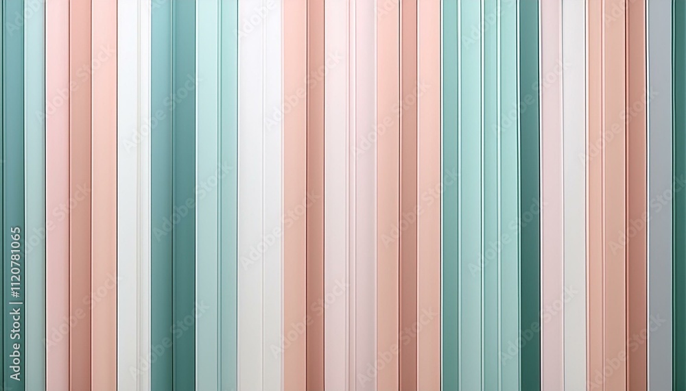 Pastel-colored vertical stripes create a calming and stylish background. Pastel-colored vertical stripes create a calming and stylish background.