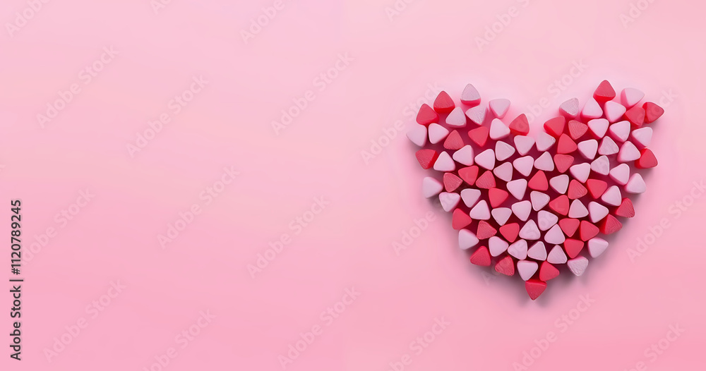cute Valentine's day heart erasers with copyspace, saint valentine and love background concept, blank space, hd cute Valentine's day heart erasers with copyspace, saint valentine and love background concept, blank space, hd