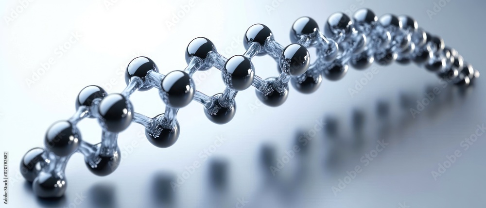 Artificial DNA molecule, the concept of artificial intelligence Artificial DNA molecule, the concept of artificial intelligence