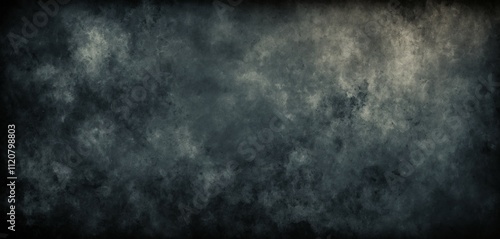 Dark smoky grunge background with charcoal tones and faded highlights