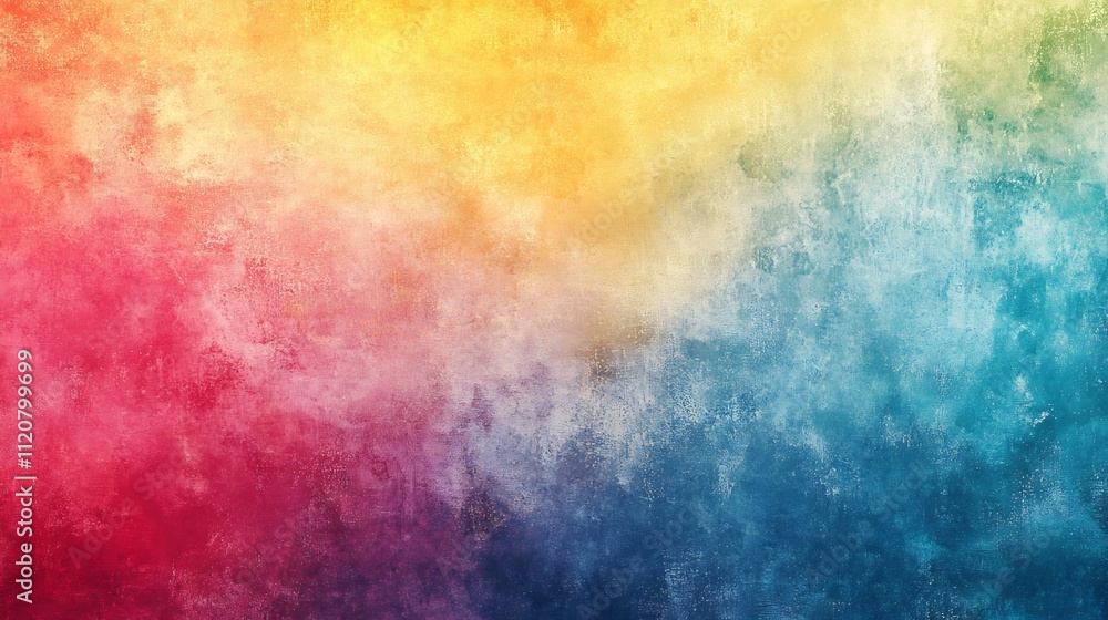 Fototapeta premium Vibrant Rainbow Hues Abstract Background
