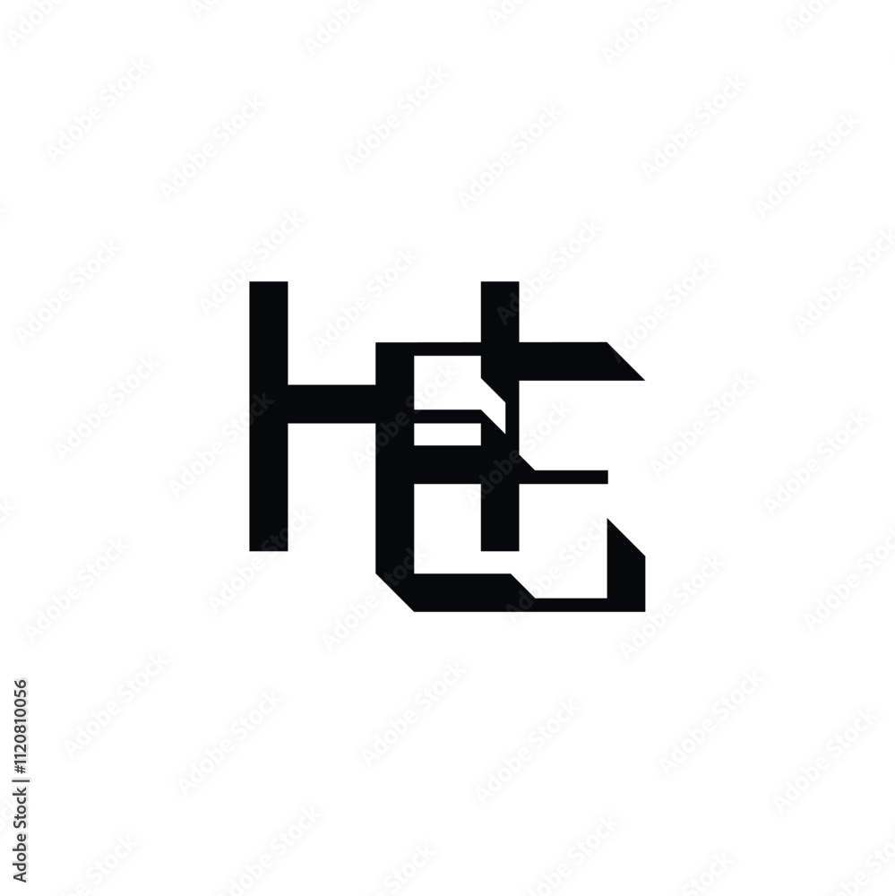 HE monogram logo design letter text name symbol monochrome logotype alphabet character simple logo HE monogram logo design letter text name symbol monochrome logotype alphabet character simple logo