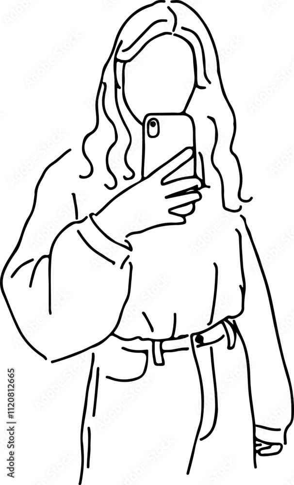 girl selfie girl selfie