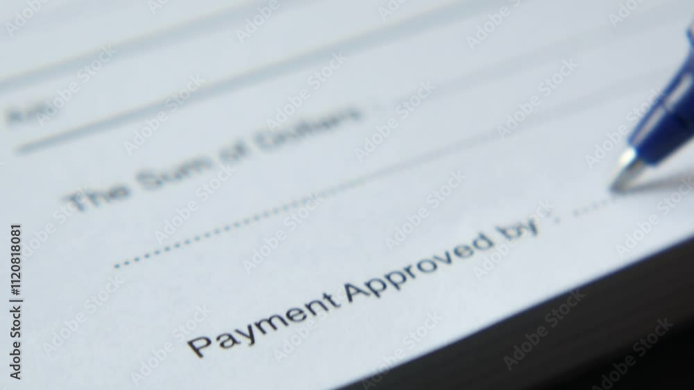 An Example of a Document Needed for Payment Approval Processing An Example of a Document Needed for Payment Approval Processing