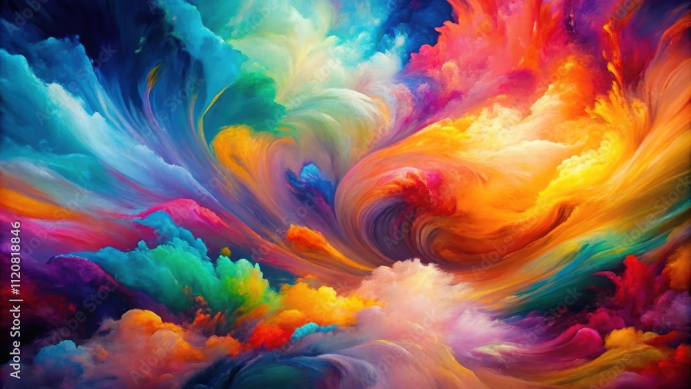 Vibrant and dynamic abstract painting , art, colors, creativity, expression, modern, vibrant, dynamic, movement Vibrant and dynamic abstract painting , art, colors, creativity, expression, modern, vibrant, dynamic, movement