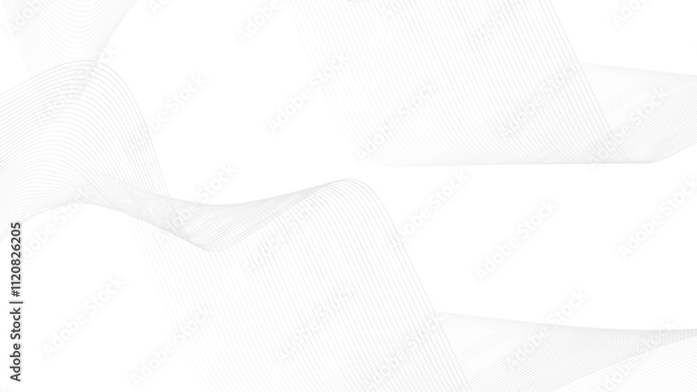 Abstract vector background with black wavy lines. Abstract wave element for design. Digital frequency track equalizer. Stylized line art background. Abstract vector background with black wavy lines. Abstract wave element for design. Digital frequency track equalizer. Stylized line art background.