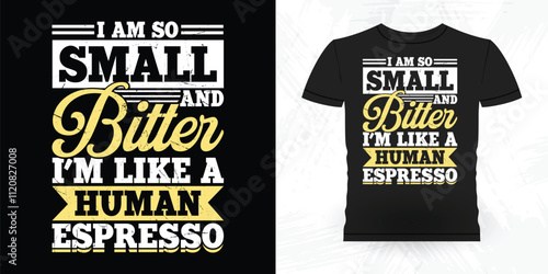 Funny Coffee Artists Retro Vintage Coffee Barista T-shirt Design
