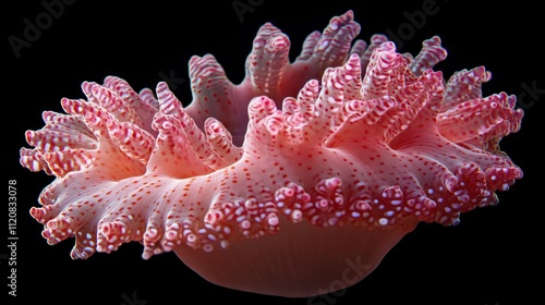 Front view of a Pink Pulsing Xenia Coral photo