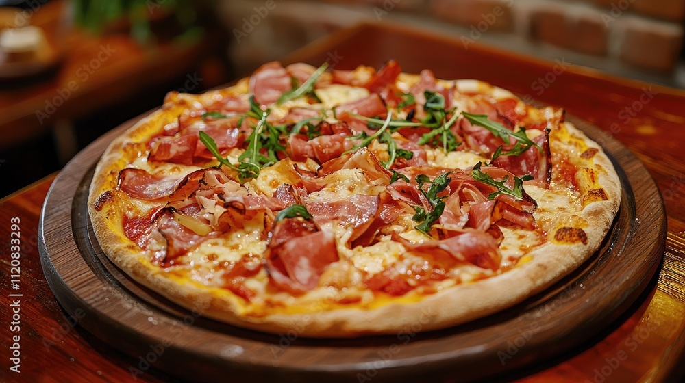 pizza on a table pizza on a table