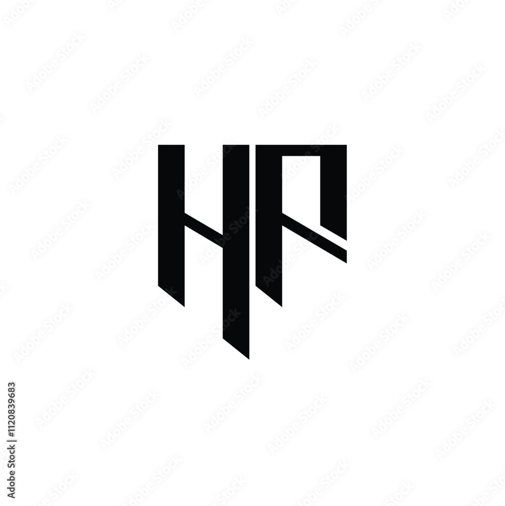HF monogram logo design letter text name symbol monochrome logotype alphabet character simple logo HF monogram logo design letter text name symbol monochrome logotype alphabet character simple logo