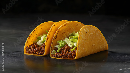 Delectable Taco Trio - A Flavorful Mexican Feast