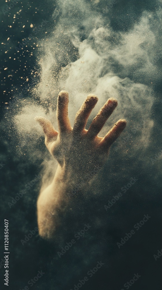 Hand in Dust: An Ethereal Abstract Photography Hand in Dust: An Ethereal Abstract Photography