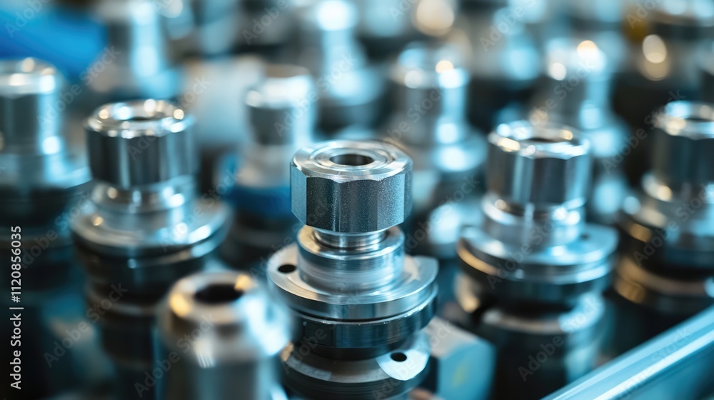 Industrial valve components arranged in a manufacturing plant showcasing precision engineering and retrievable faucet technology. Industrial valve components arranged in a manufacturing plant showcasing precision engineering and retrievable faucet technology.