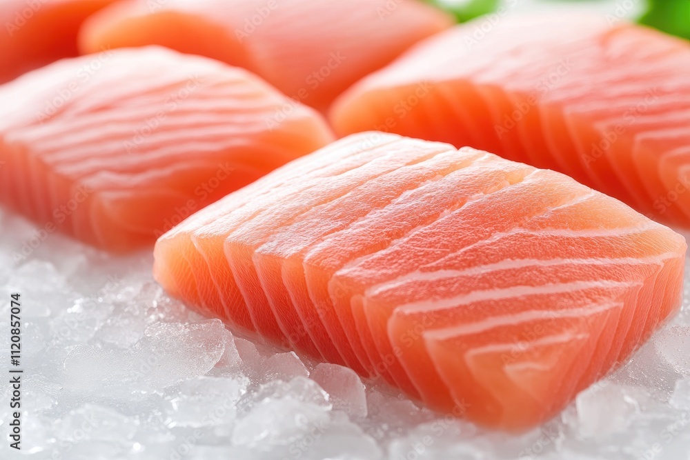 Salmon Fillets on a Frozen Shelf: National Salmon Day Feature Salmon Fillets on a Frozen Shelf: National Salmon Day Feature