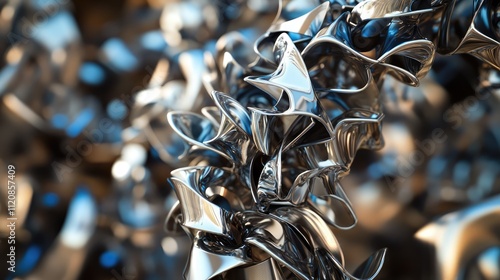 Scrap metal processing showcasing close-up of intertwined ferrous and non-ferrous metallic materials in a scrapyard environment