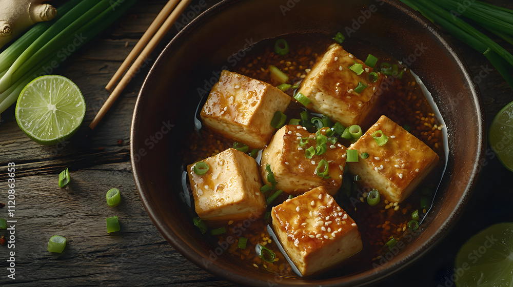 Savory Tofu Delight: A Mouthwatering Fusion of Flavors Savory Tofu Delight: A Mouthwatering Fusion of Flavors